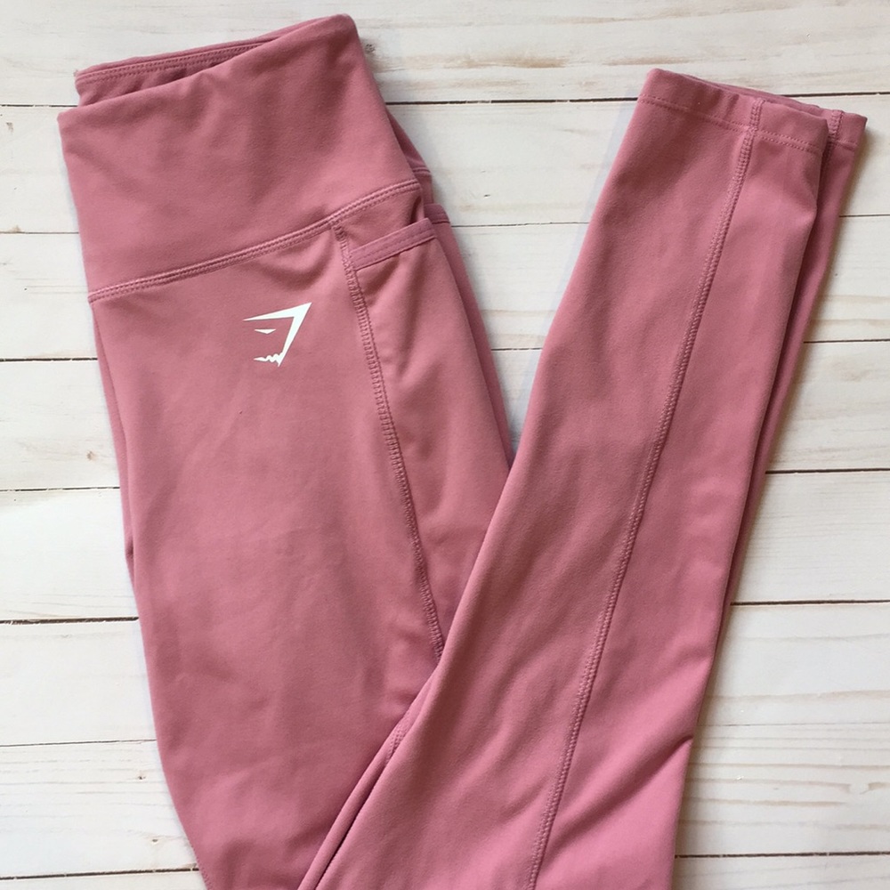 Sale! Pink Gymshark leggings - Picture 3 of 6